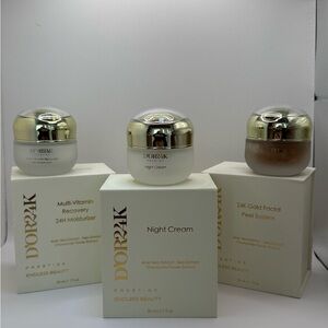 D’OR24K Endless Beauty 24H Moisturizer, Night Cream, 24k Gold Peel Skincare Set